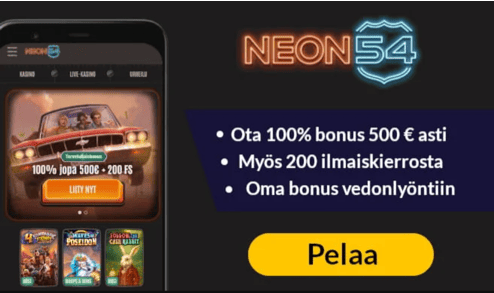 Neon54 Casino Mobiele App